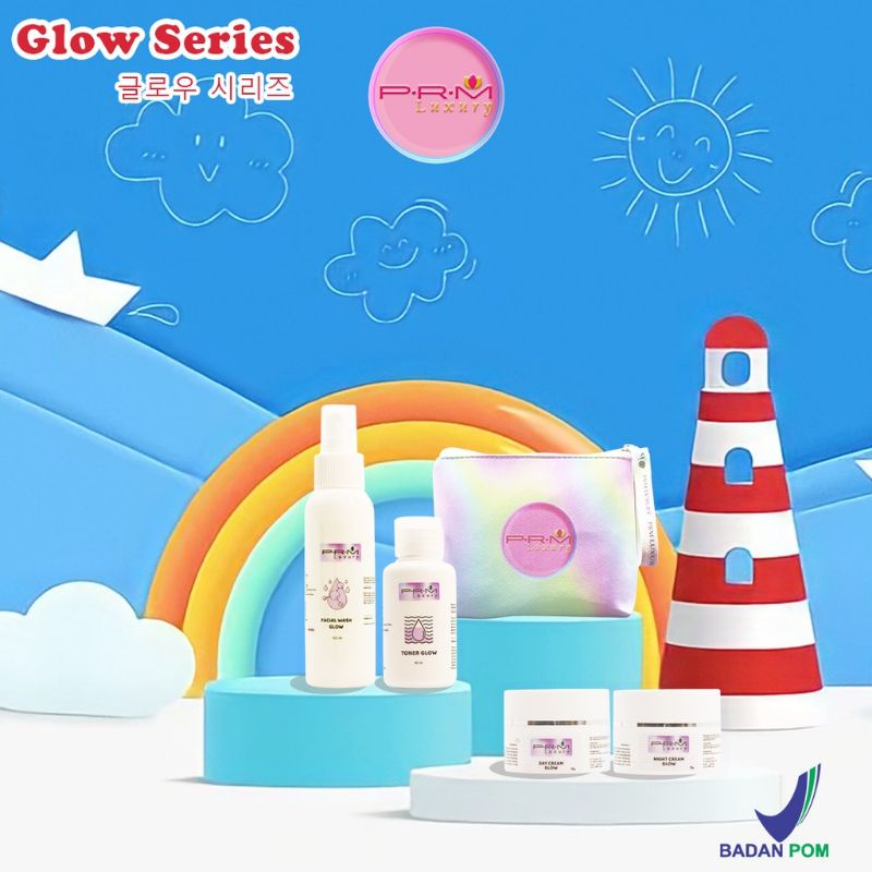 Paket PRM LUXURY GLOW SERIES, GLOW SERIES, SKINCARE BPOM