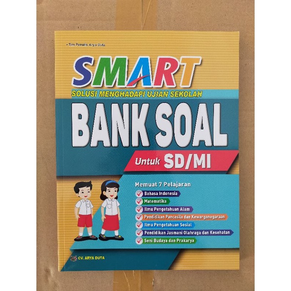 ORI buku teks smart bank soal untuk SD mi edisi revisi terbaru penerbit Arya duta