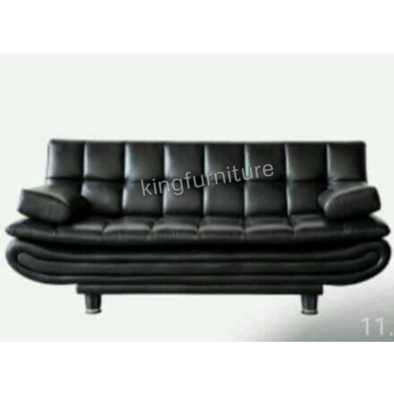 SOFA BED lipat reclaining empuk Cassandra bahan kulit
