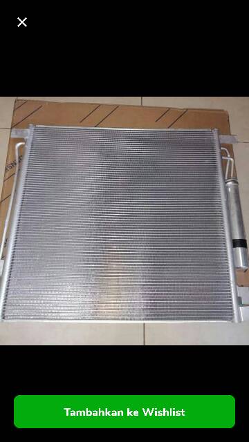 Kondensor radiator ac new triton all new pajero