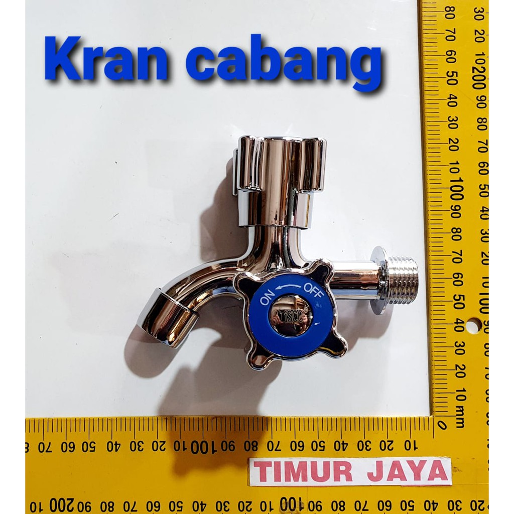 Kran Cabang / Kran Shower / Keran Dobel ISCO On-Off