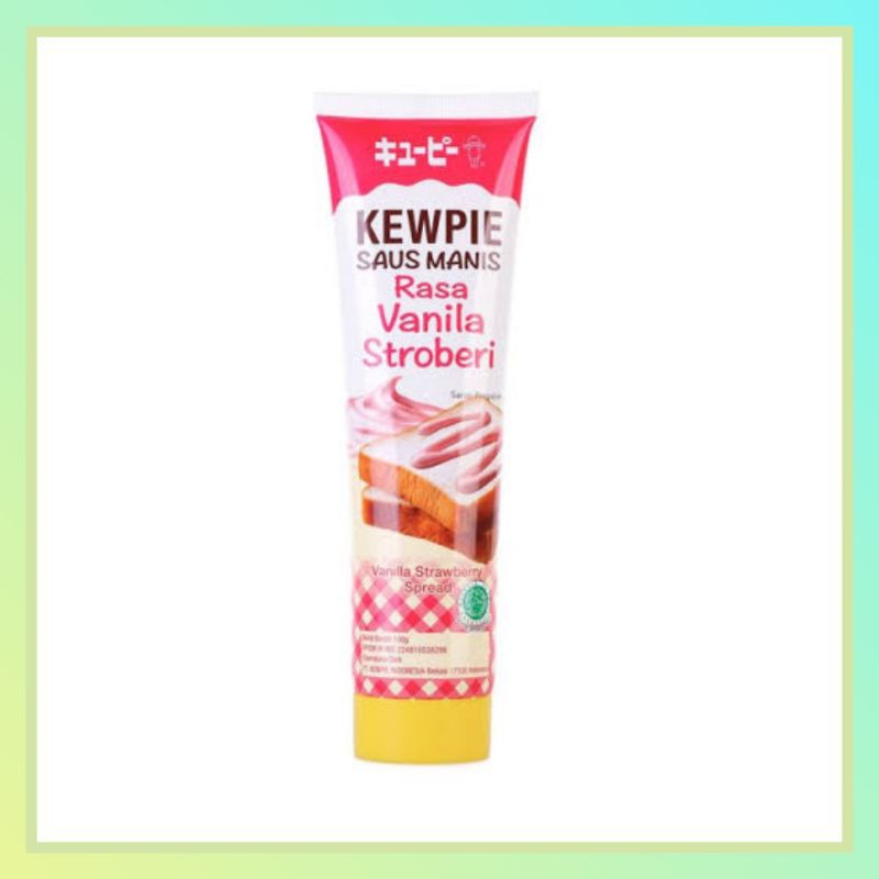 

Kewpie Selai Saus Manis Vanila Strawberry 150 gram