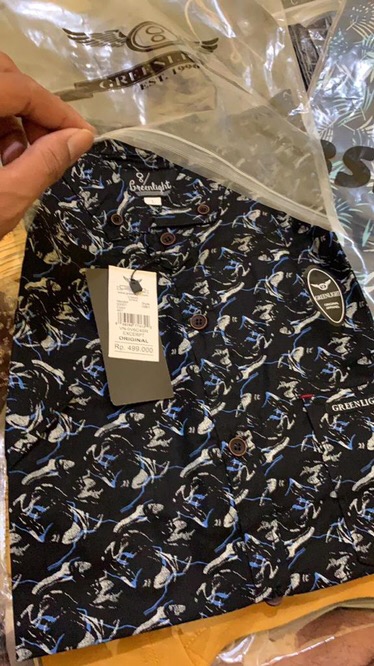 Kemeja Pria Lengan Pendek Bigsize Ukuran Besar 2xl Size Xxl