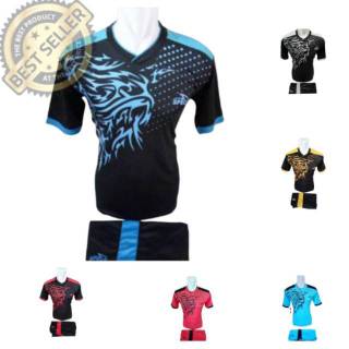 TERBARU Baju Futsal Voli  Pria Wanita  Setelan Kaos Kostum 