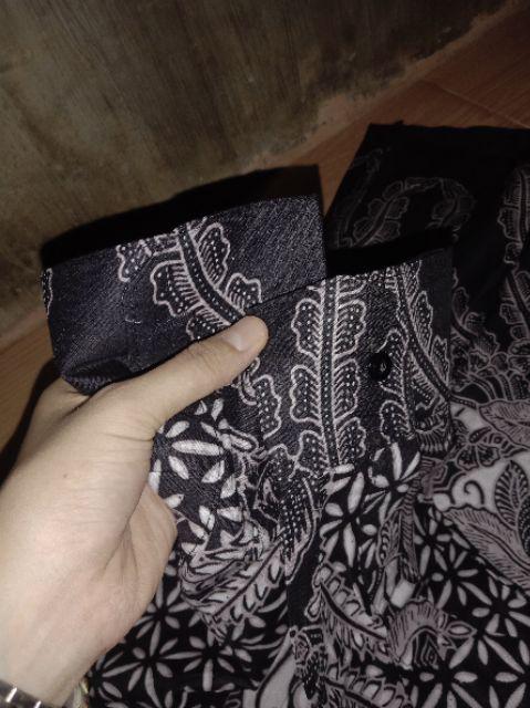 Maura Couple - Sania Ruffle Batik Couple Ori Ndoro Jowi Garansi Termurah Shopee - Batik Modern Solo