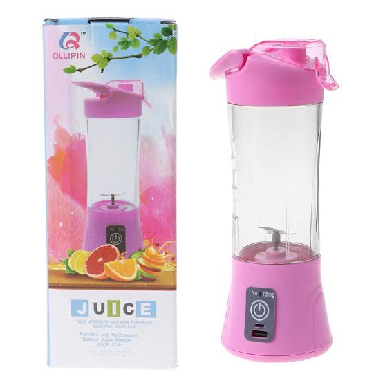 Blender Portable Qllipin Juicer Electrik - Blades Fruit Vegetable Multifunction