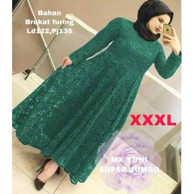 MAXY YUNI, BRUKA PREMIUM, GAMIS, HIJAB, MUSLIM, DRESS