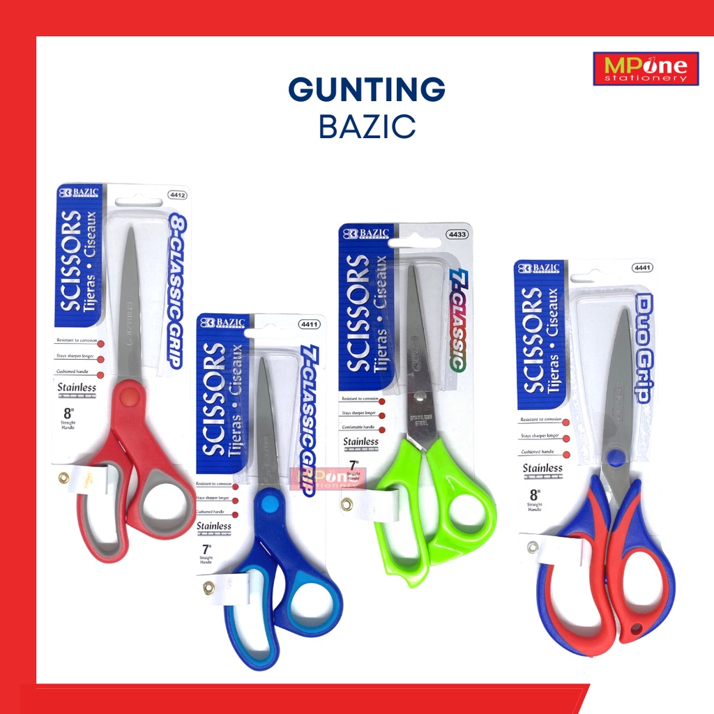 

Gunting Bazic / Gunting Besar / Gunting Stainless Steel Scissors