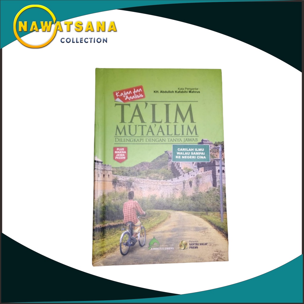 Kitab ta lim muta alim - Terjemah ta limul muta allim - Talim mutaalim - Ta lim muta alim - Buku Sak