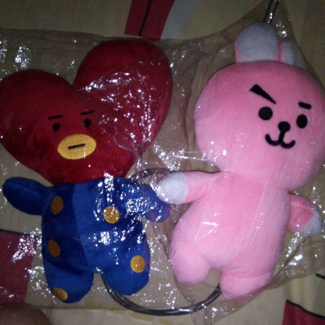  BONEKA  BT21 BTS  Unofficial Cooky Tata Chimmy Shopee  