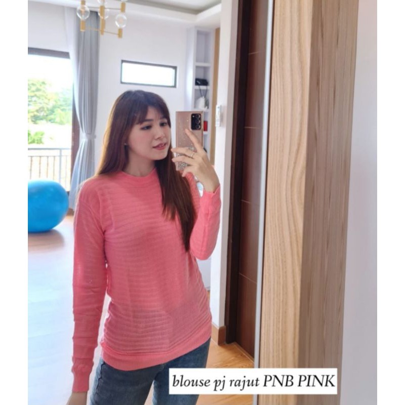 SWEATER RAJUT PNB/SWEATER RAJUT MOTIF TIMBUL PNB/REALPICT