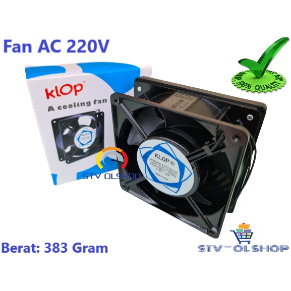 Fan AC 220V / Fan AC Besi 12X12 / Kipas Pendingin 220V