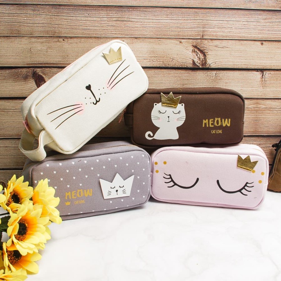 

AONEZ Tempat pensil kanvas / Canvas pencil case - Kuning TERJAMIN