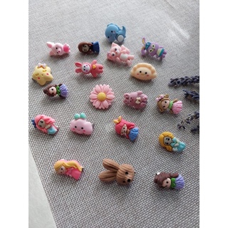 Image of Bros Mini Kecil Imut Karakter Anak Lucu Warna Warni Untuk Hijab Jilbab Murah Harga Grosir