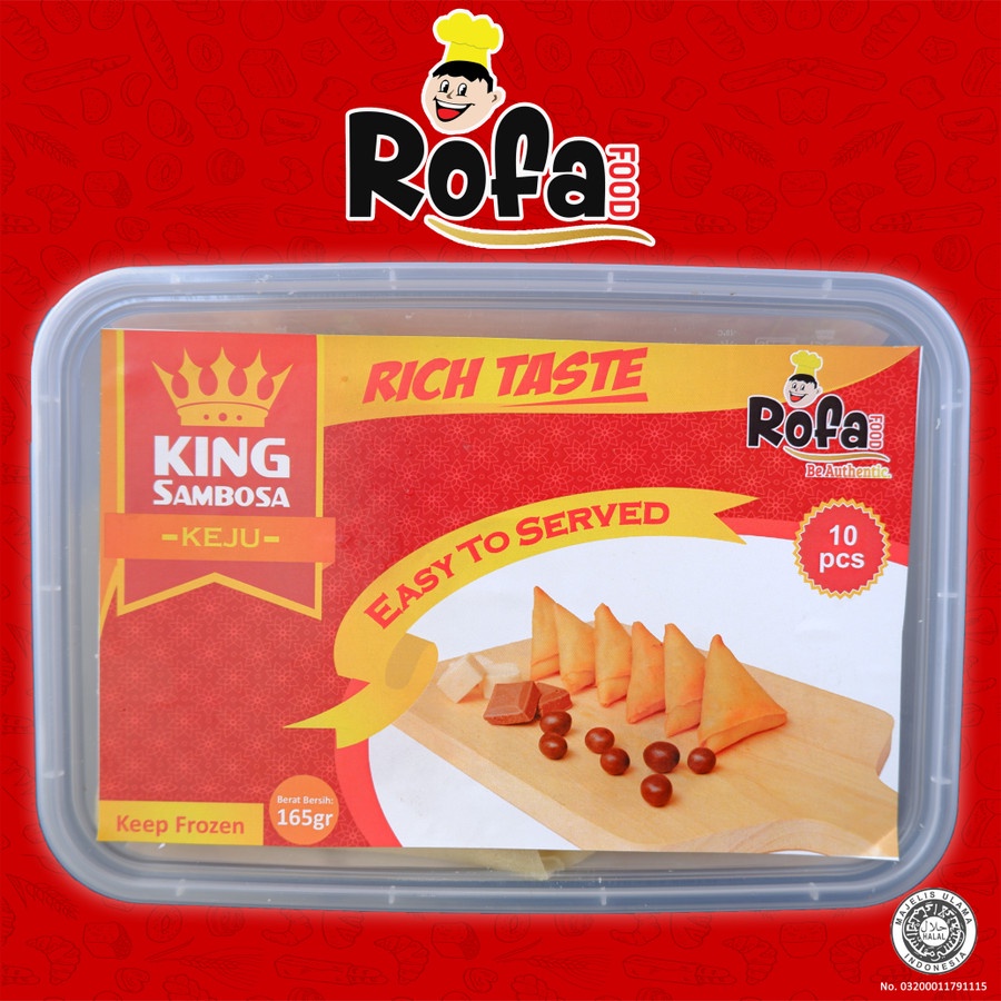 

Sambosa Keju/ Sambosa ROFA Keju