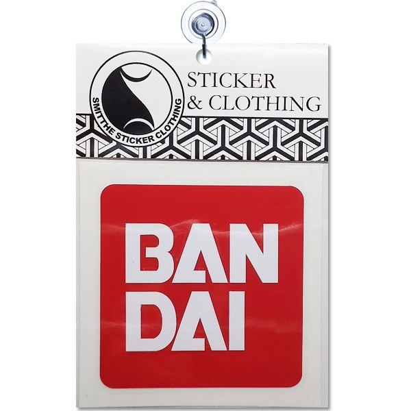 Stiker Bandai Logo Cutting Sticker 2W untuk aksesoris Mobil Motor