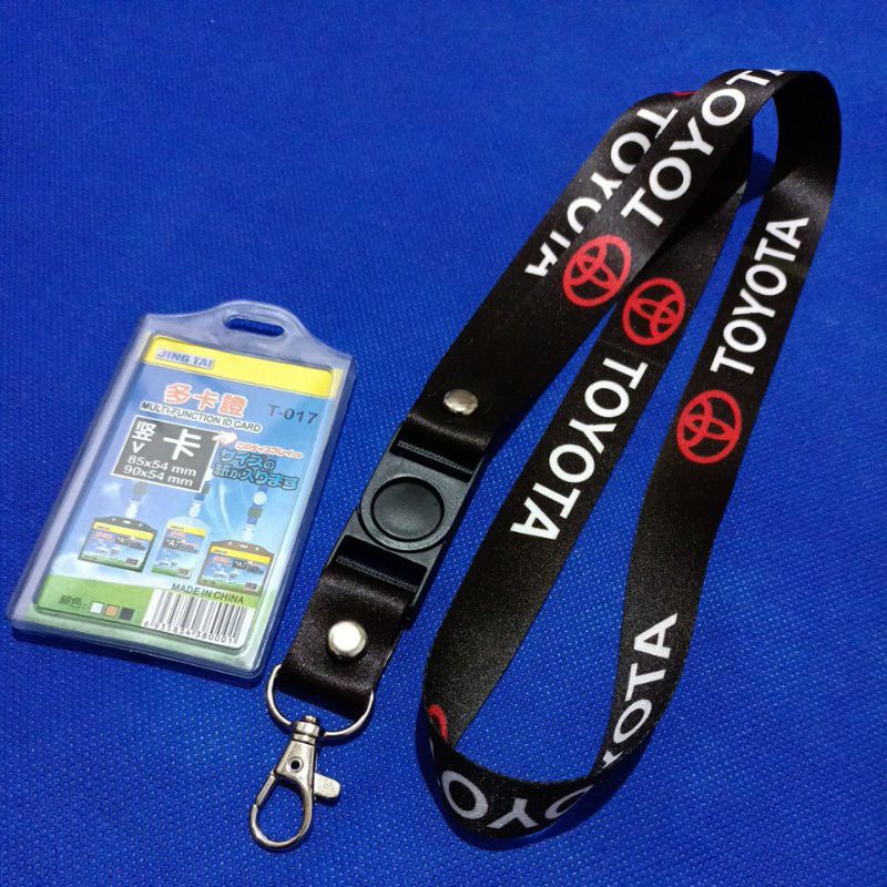 

LANYARD-TALI ID CARD TOYOTA-BISA SATUAN-READY STOCK