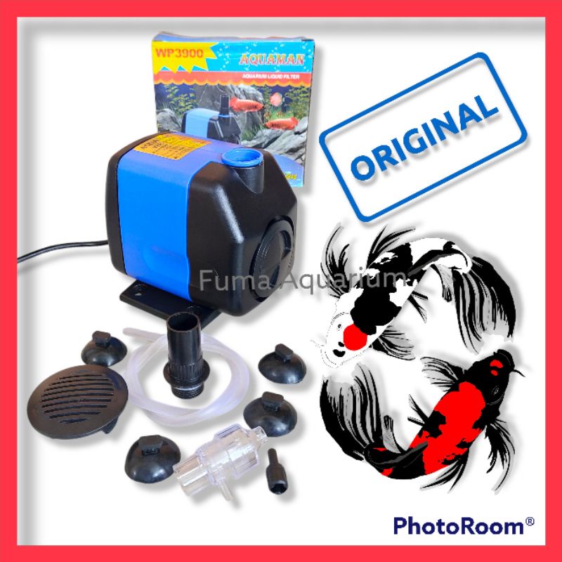 Power head Aquaman 3900 WP3900 Pompa Celup Filter Air Kolam Aquarium Low watt Submersible Pump ph