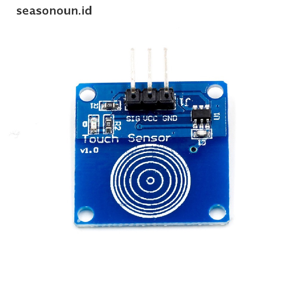 【seasonoun】 5PCS Touch Key Switch Module Self-Locking/No-Locking Capacitive Single Channel .