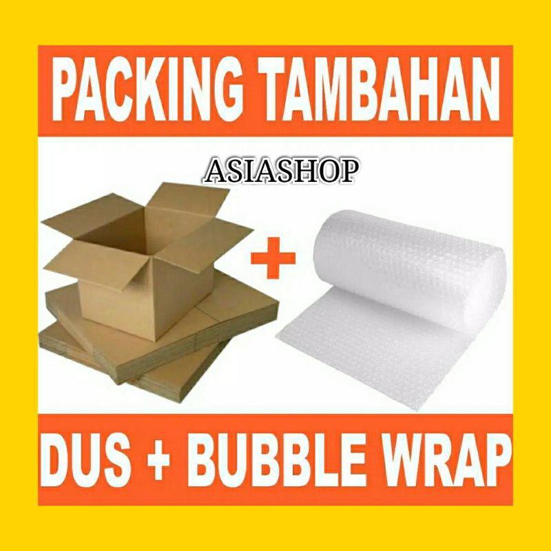 Bubble Wrap / Kotak Kardus Bekas [ PACKING TAMBAHAN ]