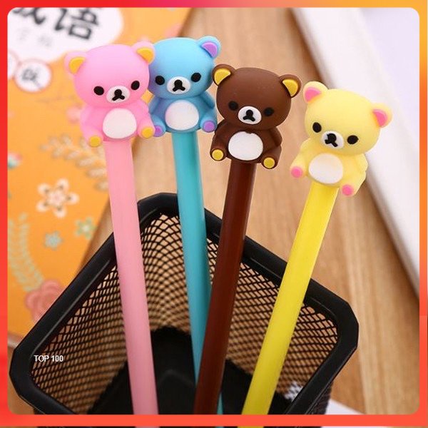 

[MDP] PULPEN RILAKKUMA CUTE TEDDY BEAR - BALLPOINT BOLPEN PENA BERUANG LUCU KARAKTER