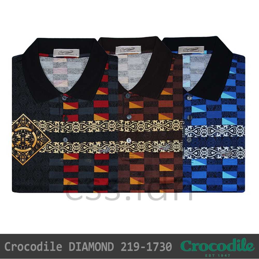 Kaos Kerah Pria Crocodile Diamond 219-1730