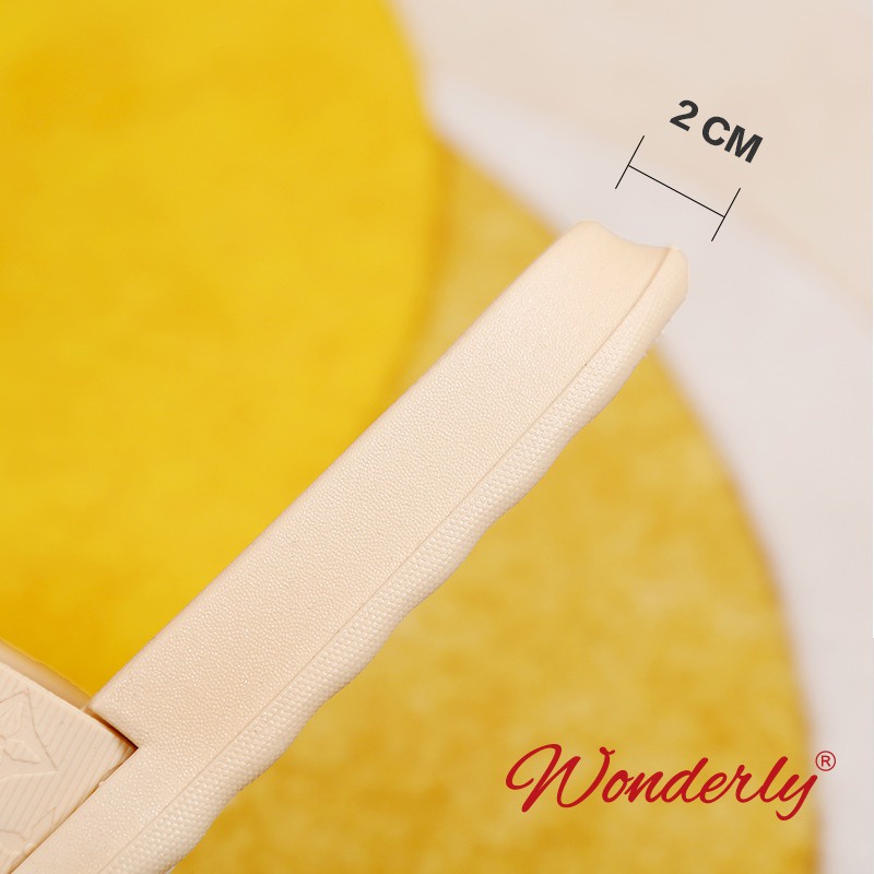 Wonderly Sandal Slop Wanita Flat Korea V202-A31 PVC