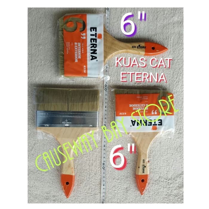

KUAS CAT 6 INCH ETERNA