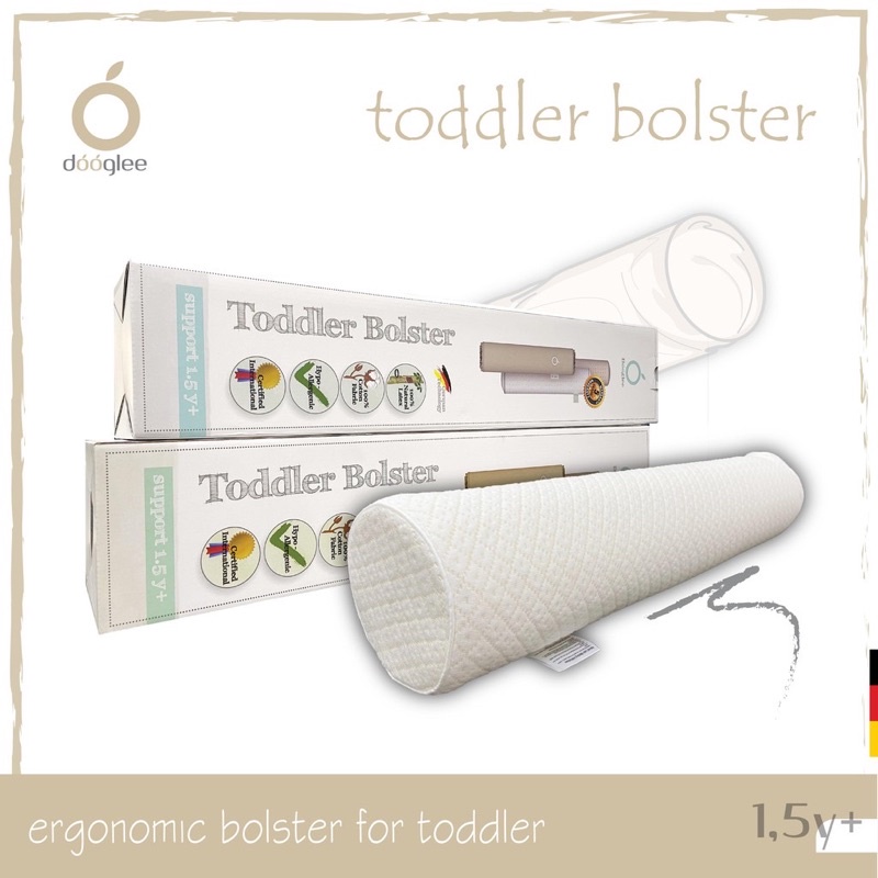 Castle - Dooglee Toddler Bolster / Guling Natural Latex Anak 1,5year Up