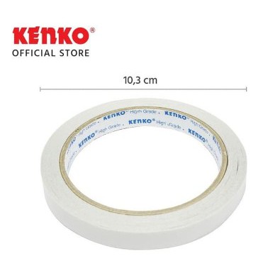 Double Tape KENKO 1/2 Inch (12mm) Blue Core High Grade