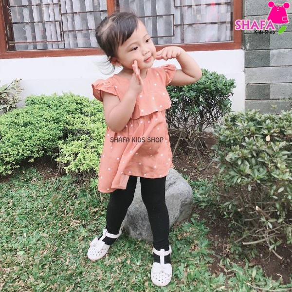 DRESS ANAK BAYI PEREMPUAN USIA 0 BULAN - 3 BULAN NEWBORN / BAHAN RAYON VISCOSE / BAJU PAKAIAN ANAK BAYI PEREMPUAN / RAYON VISCOSE