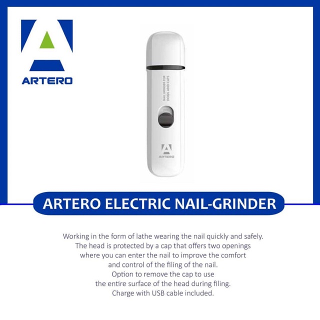 Artero nail grinder for pet