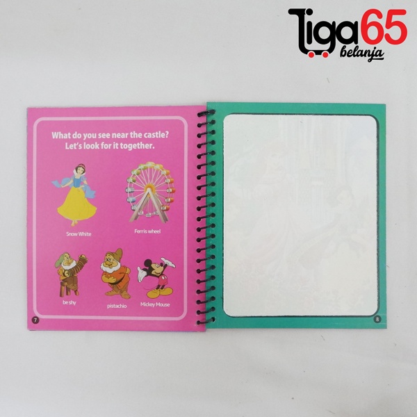 365 MAGIC BOOK #40846 Buku Mainan Edukasi Anak Fancy Karakter