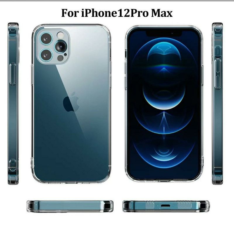 CLEAR CASE CAMERA PROTECTION IPHONE 12 - IPHONE 12 PRO - IPHONE 12 PRO MAX