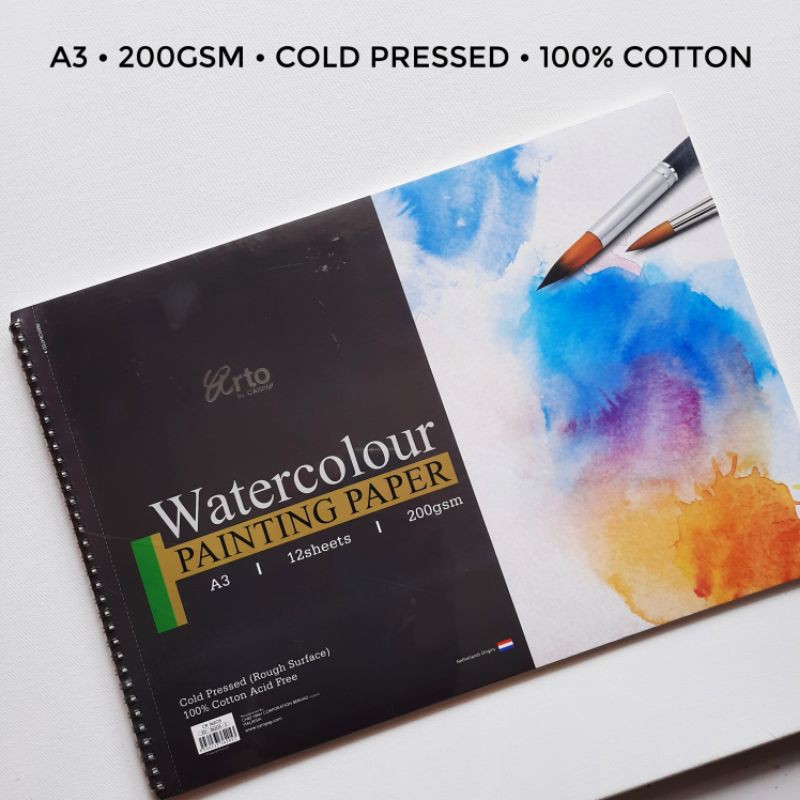 Arto Watercolour Paper A3 200gsm