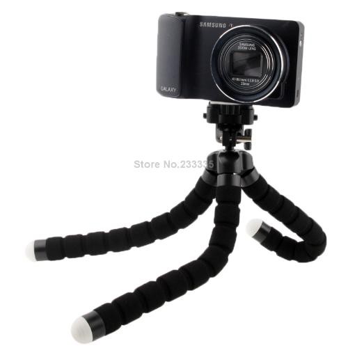 Flexible Tripod for Camera and Smartphone - MS-4J - Black