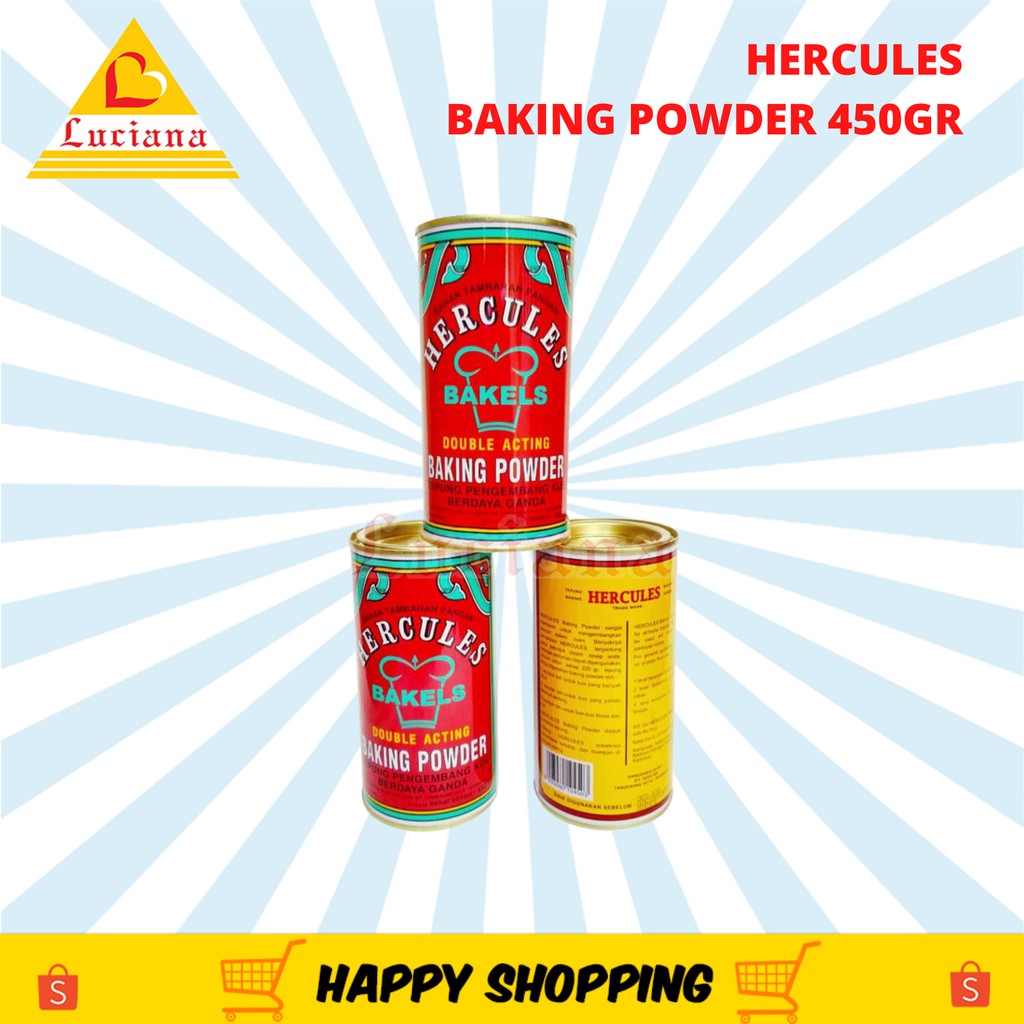 HERCULES BAKING POWDER - Baking Powder 450GR | Shopee ...