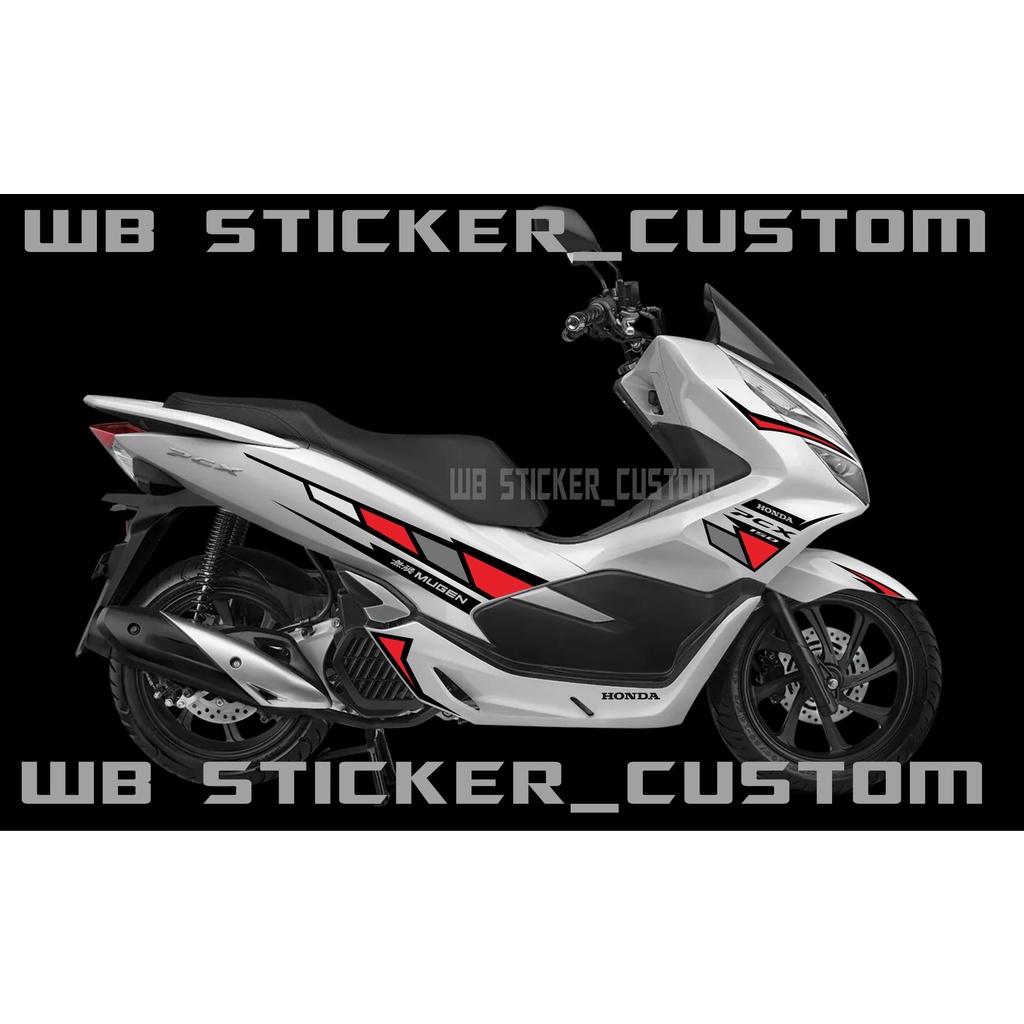 sticker variasi pcx cutting sticker pcx decal motor pcx striping variasi pcx lis sticker pcx 150