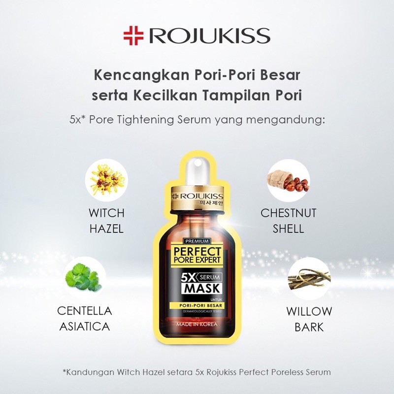 Rojukiss Pore Expert 5x Serum Sheet Mask