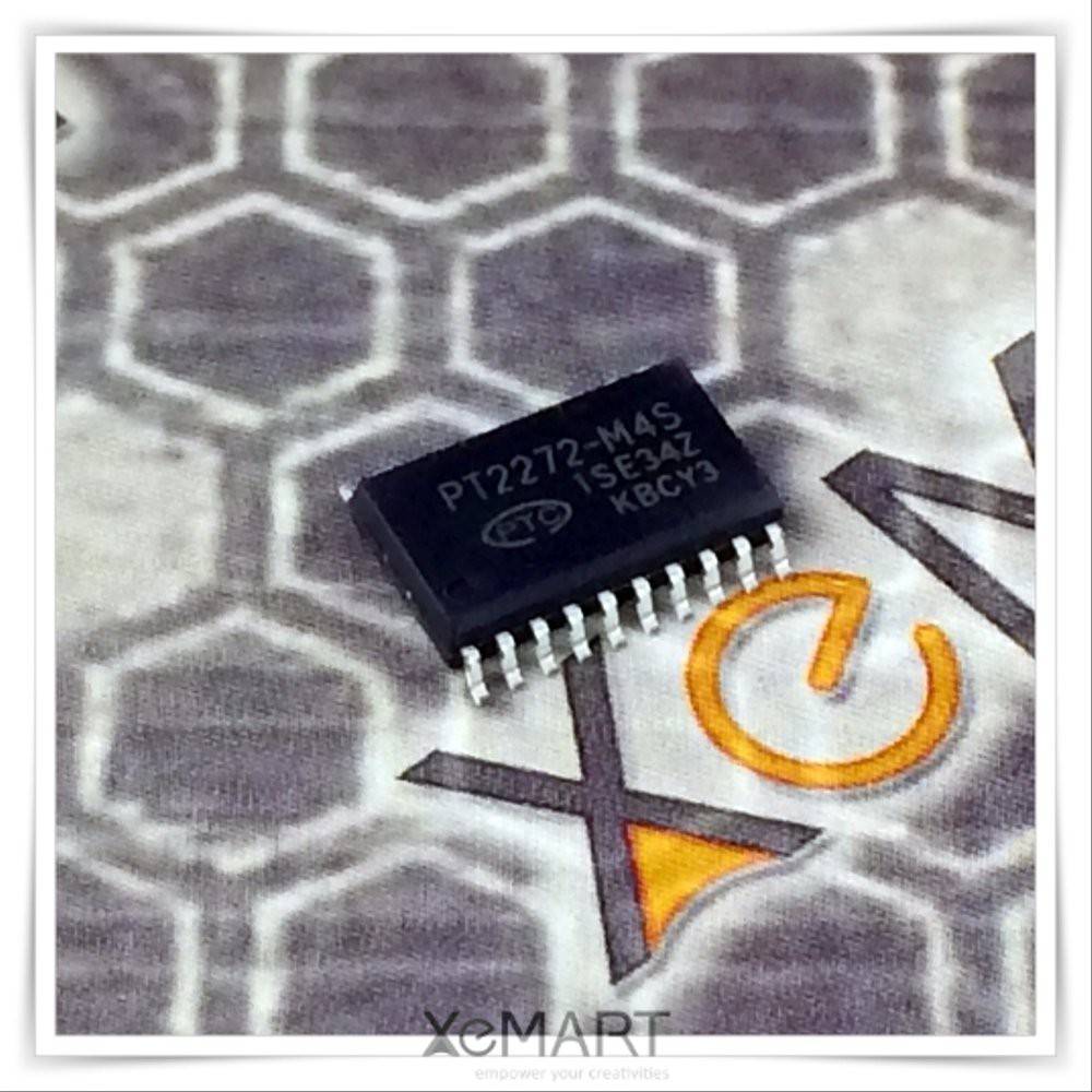 PT2272-M4S Remote Control Momentary Decoder SMD SO20W 2272 Princeton Technology