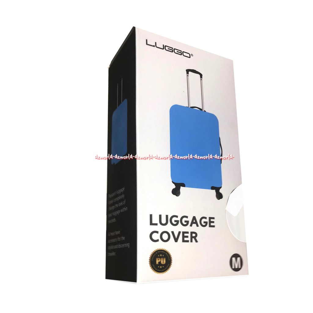 Luggo Luggage Cover Sarung Koper Trolley Ukuran M Pelindung Tas Koper