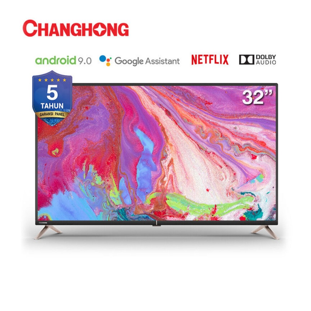 changhong led tv terbaru 2020 tv android 32 inch 32" smart led netflix