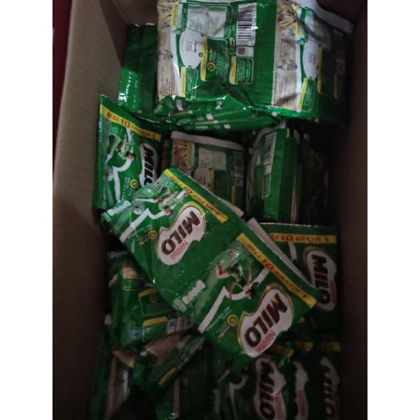 

Nestle Milo active Go Kemasan Baru 1 Renceng isi 11 Sachet @22g