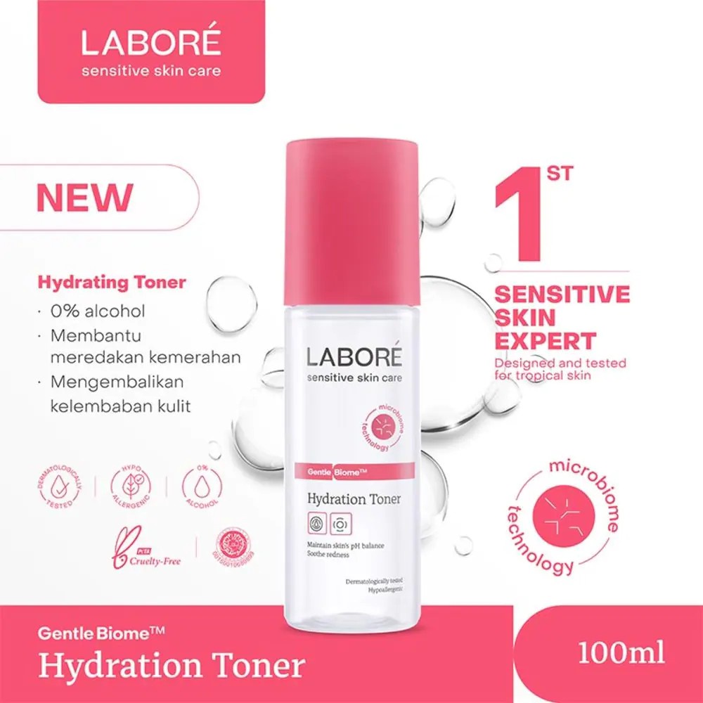 Labore Sensitive Skin Care Gentle Biome Hydration Toner - 100ml