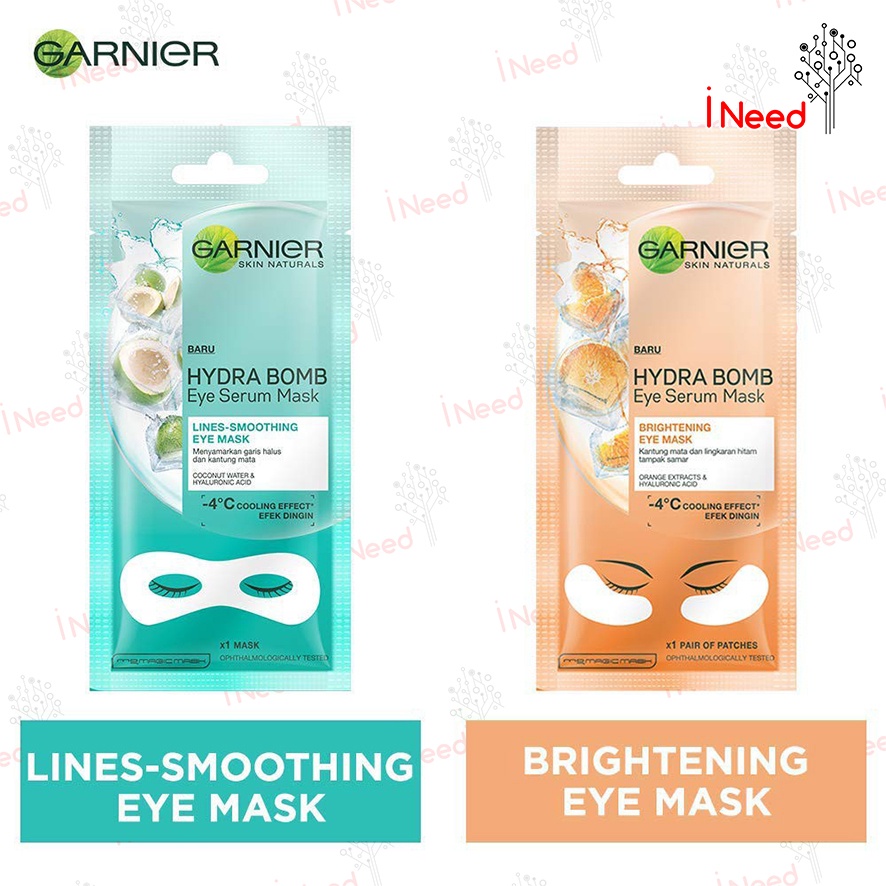 (INEED) GARNIER HYDRA BOMB Eye Serum Mask 6g - Garnier Masker Mata