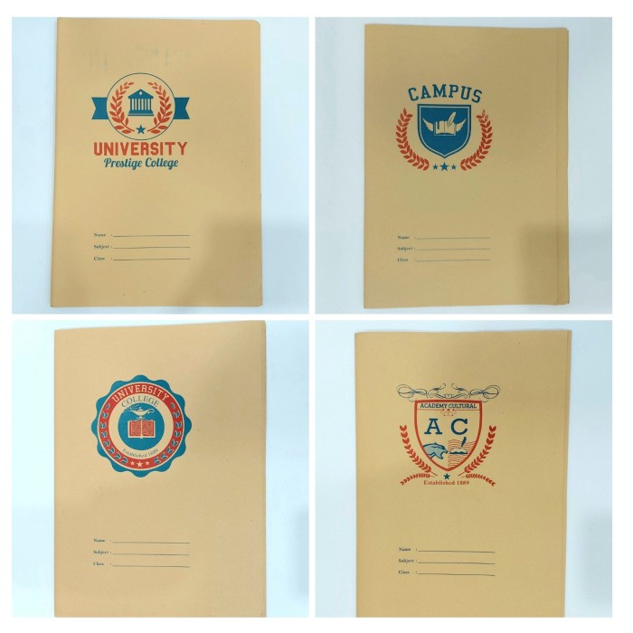 

SAMPUL BUKU COKLAT BOXY KAMPUS