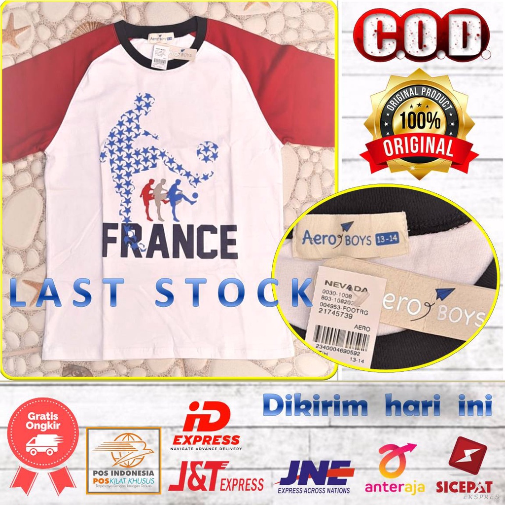 NEVADA BOYS KAOS POLO T-SHIRT PRINT COWOK 100% KATUN - PAKAIAN - ATASAN - BAJU ANAK LAKI-LAKI NEVADA