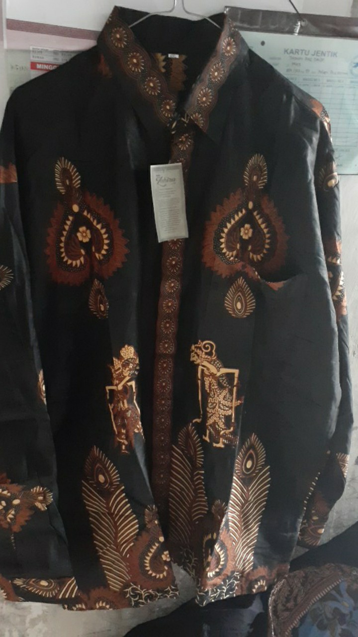 Kemeja Batik Pria Jokowi Ready Jumbo