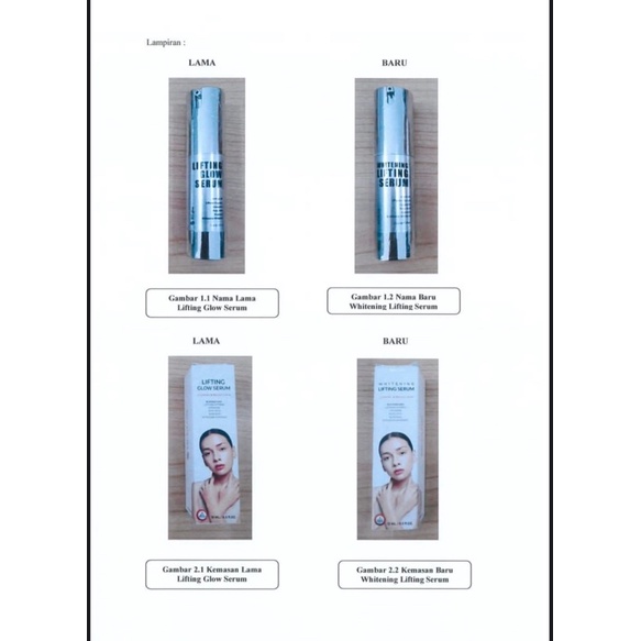 serum luminous ms glow / serum lifting msglow