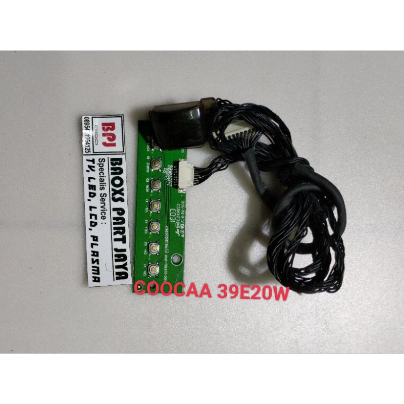 IR SENSOR - SENSOR IR REMOT TV LED COOCAA 39E20W - 39E20 W